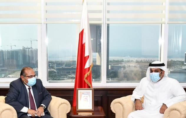 معالي وزير المالية و الاقتصاد الوطني : مواصلة تعزيز الشراكة الاقتصادية والاستثمارية بين البحرين و الهند
